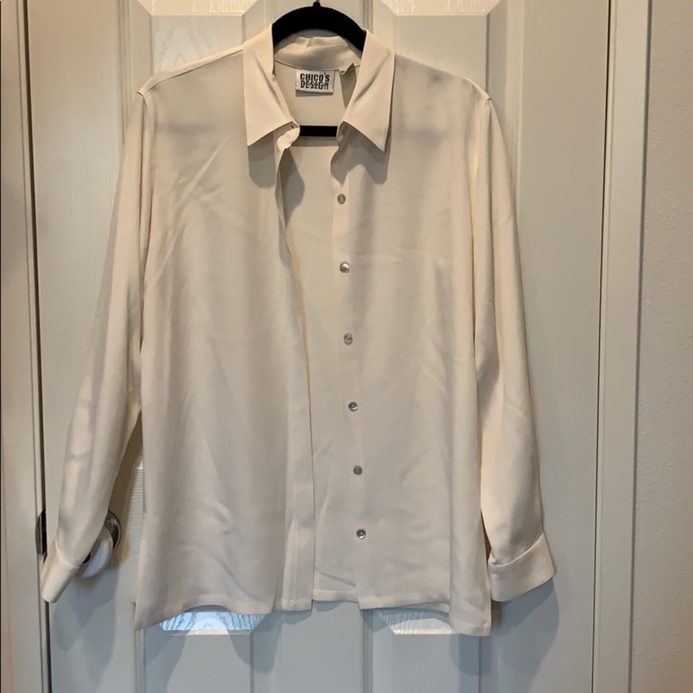 Chico’s silk shirt